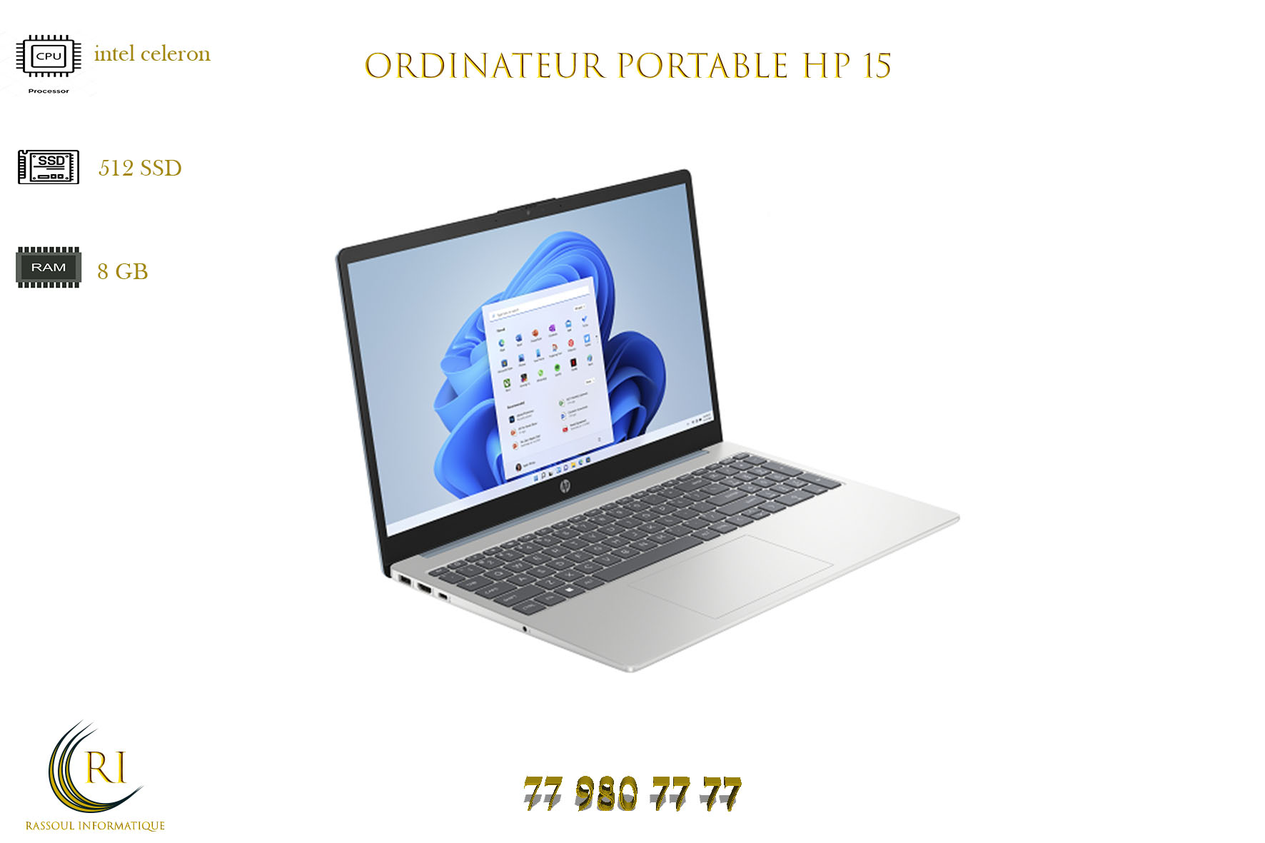 Ordinateur portable HP 15