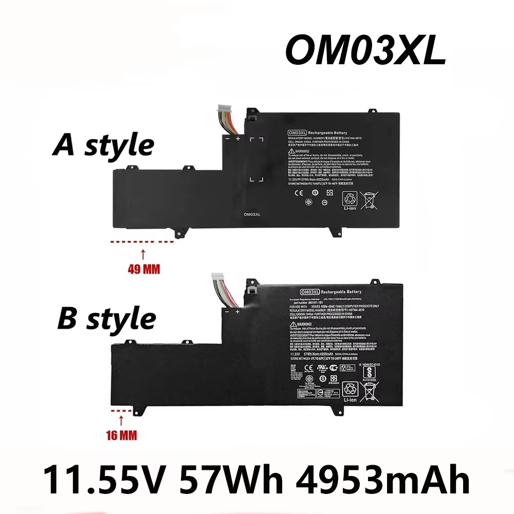 Batterie HP Elitebook x360 1030 G2 (Modèle OM03XL)